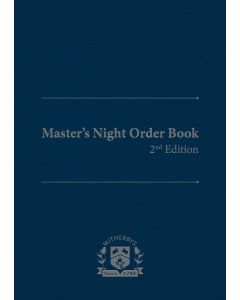 Master's Night Order Logbook
