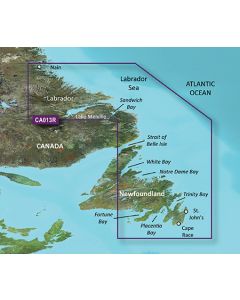 Garmin BlueChart g3 Vision - Labrador Coast (VCA013R)