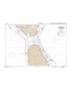 SHOM Chart 6282: Passes entre les Îles Raiatea et Tahaa
