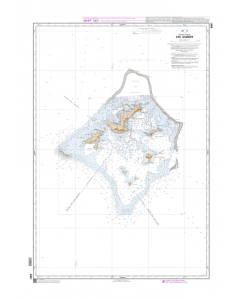 SHOM Chart 6461: Îles Gambier