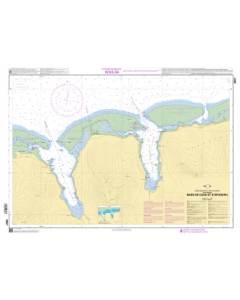 SHOM Chart 6657: Baies de Cook et d'Opunohu