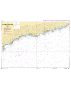 SHOM Chart 7442: De Villefranche-sur-Mer à Menton