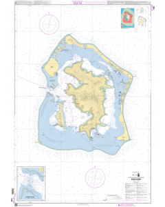 SHOM Chart 7460: De la Passe de Taapuna à la Passe d'Arue