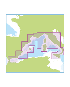 ID50 Western Mediterranean - Imray Digital Chart Pack