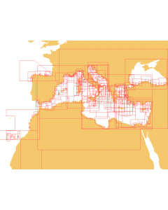 Livechart Multi Pack: Mediterranean Spain, South France, Italy, Greece, Turkey, Adriatic and North African coast