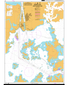 ADMIRALTY Chart CP2: Panama Canal North Gatun Lake