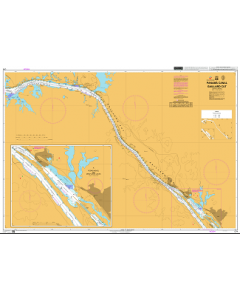 ADMIRALTY Chart CP4: Panama Canal Gaillard Cut