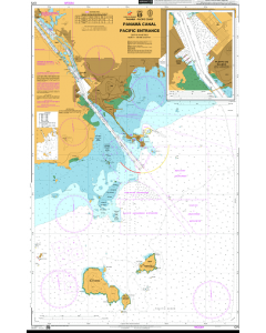 ADMIRALTY Chart CP5: Panama Canal Pacific Entrance