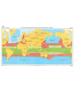 ADMIRALTY Chart D6083: Load Line Regulations - Zones, Areas and Seasonal Periods