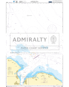 ADMIRALTY Chart DE33: Approaches to Kiel