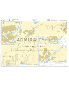 ADMIRALTY Chart DE42: Nord-Ostsee-Kanal (Kiel Canal)