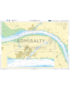 ADMIRALTY Chart DE46: River Elbe, Belum to Krautsand