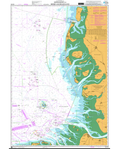 ADMIRALTY Chart DE103: Spiekeroog to Rømø and Helgoland