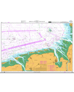 ADMIRALTY Chart DE87: Borkum to Neuwerk and Helgoland