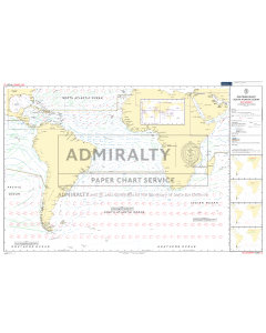 ADMIRALTY Chart 5125[12]: Routeing - South Atlantic Ocean - December