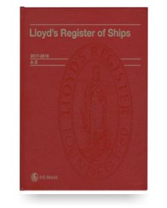 Lloyd's Register of Ships (2017-2018)