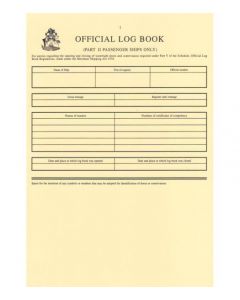 Bahamas Official Logbook II Passenger Ship