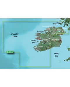 Garmin BlueChart g3 Vision - Ireland, West Coast (VEU005R)