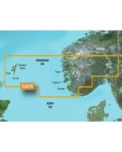 Garmin BlueChart g3 - Lista-Sognefjorden (HXEU051R)