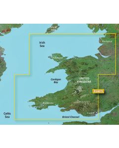 Garmin BlueChart g3 Vision - Blackpool-Cardiff (VEU467S)