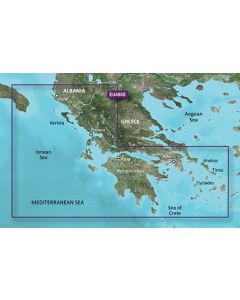 Garmin BlueChart g3 Vision - Greece West Coast & Athens (VEU490S)