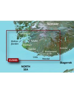 Garmin BlueChart g3 Vision - Kristiansand-Haugesund-Ryfylke (VEU508S)