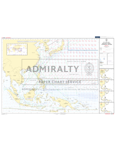 ADMIRALTY Chart 5141[02]: Routeing Chart Malacca Strait To Marshall Islands - February