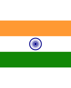 India National/Merchant Courtesy Flag