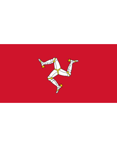 Isle of Man National/Merchant Courtesy Flag
