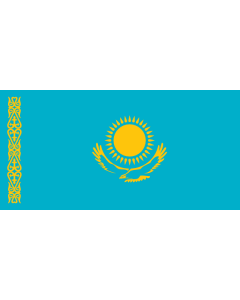 Kazakhstan Courtesy Flag
