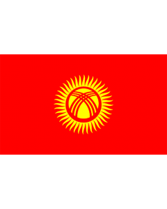 Kyrgyzstan Courtesy Flag