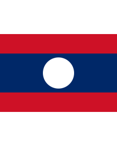 Laos Courtesy Flag