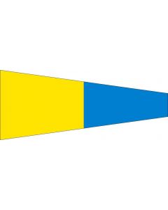 12 x 9 Code Flag No. 5 Polyester
