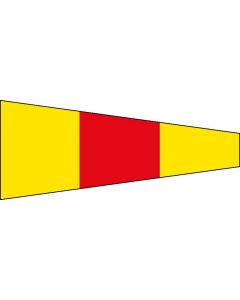 12 x 9 Code Flag No. 0 Polyester