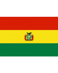 Bolivia State Courtesy Flag