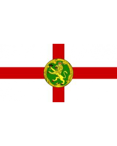 Alderney 12 x 9 Courtesy Flag Polyester