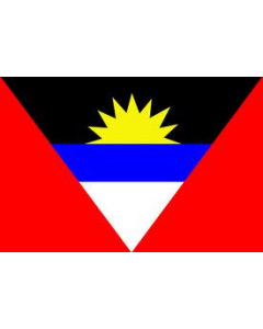 Antigua & Barbuda 12 x 9 Coutesy Flag Polyester