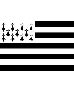 Breton/Brittany 12 x 9 Courtesy Flag