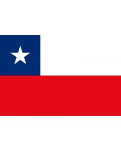 Chile 12 x 9 Courtesy Flag Polyester