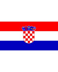 Croatia 12 x 9 Courtesy Flag Polyester