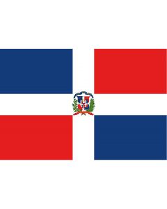 Dominican Republic 12 x 9 Courtesy Flag Polyester