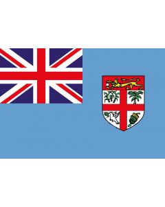 Fiji 12 x 9 Courtesy Flag Polyester