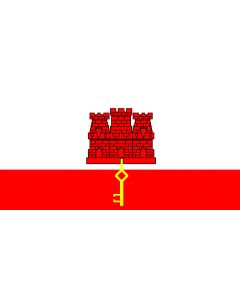 Gibraltar 12 x 9 Courtesy Flag Polyester