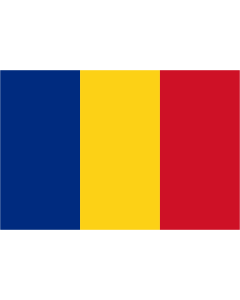 Romania 12 x 9 Courtesy Flag Polyester