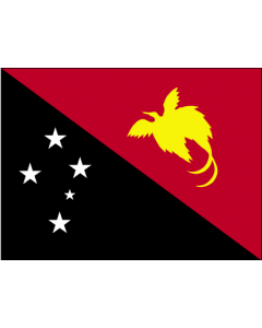 Papua New Guinea 12 x 9 Courtesy Flag Polyester