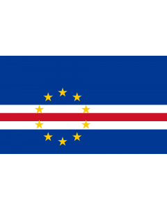 Cape Verdi, Republic Of Courtesy Flag