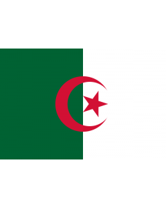 Algeria Courtesy Flag