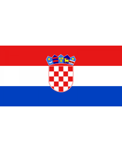 Croatia Courtesy Flag