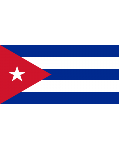 Cuba Courtesy Flag