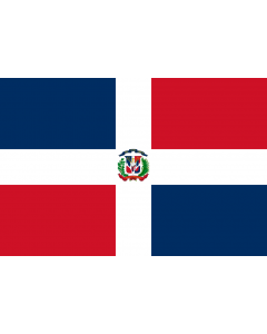 Dominican State Courtesy Flag